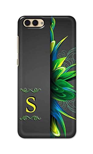Image of Name II Initial II Letter Alphabet S Hard Back Case Cover for Honor View 10, Honor V10 Back Cover -(J5) VNS2222