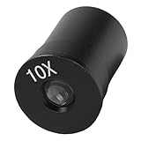 Uso duradero: hecho de aleación de aluminio y vidrio óptico, este ocular de microscopio es resistente al desgaste y garantiza imágenes claras para un uso a largo plazo, proporcionando una mayor confiabilidad.