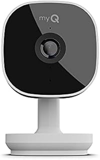 myQ Smart Garage HD Camera - Wifi Enabled - myQ Smartphone Controlled - Two Way Audio - Model SGC1WCH, White