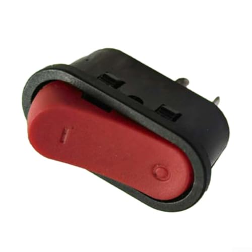 Zilimontt Interruptor eléctrico de batería para bicicleta, compatible con carcasa de batería Hailong 1 y 2, material ABS duradero, pieza de repuesto para E-for para bicicleta, fácil instalación, color