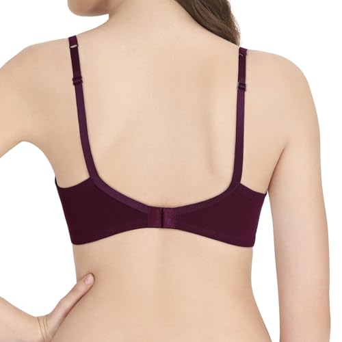 Image of Amante Cotton Padded Wirefree Full Coverage T-Shirt Bra