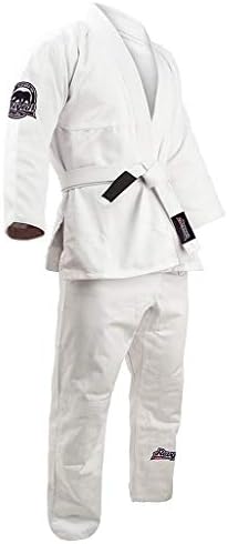 Revgear Arroyo Ultimate Starter JIU Jitsu GI | Perfect for Beginners | Durable Gi Ready to Withstand Daily Training (White, A5)