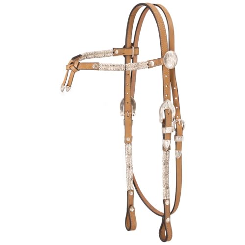 Royal King Ferruled Futurity Brow Show Headstall