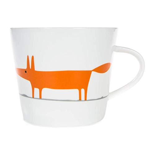 Image of Scion Living - Keith Brymer Jones Collaboration Range - Mr Fox Ceramic Mug - Ceramic / Orange - 350ml