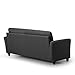 ZINUS Ricardo Sofa Couch Tufted Cushions, Easy, Tool-Free Assembly, Dark Grey