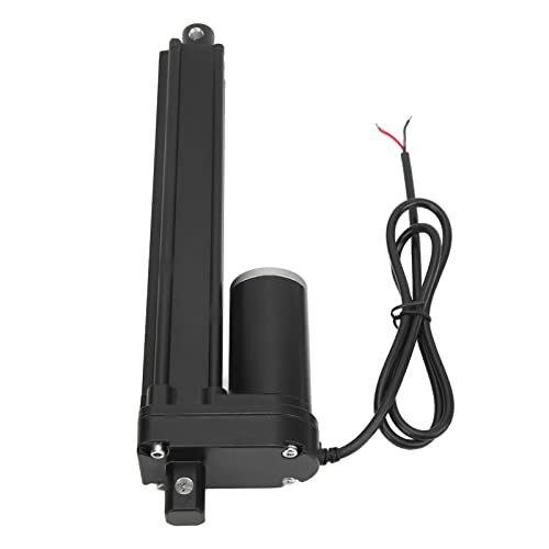 AKLOSIPY Actuador Lineal Eléctrico 12V DC 3000N Cilindro de Movimiento de Servicio para Robótica, Automatización y Muebles Eléctricos (100 mm)