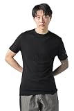 [super.natural] [sn] スーパーナチュラル M シエラ140 Tシャツ メリノウール混 吸汗 速乾 防臭 UVカット ピラティス ヨガ ランニング 登山 アウトドア (メンズ) Jet Black JP M