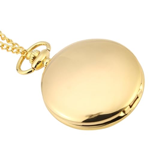 Relógio de Bolso de Quartzo, Durável Vem Com Relógios de Bolso de Corrente para Homens, Relógio de B