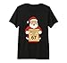 Santa Naughty List Kids Who Say 67 Funny Christmas Meme Premium Tri-Blend T-Shirt