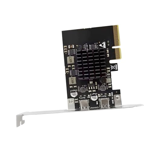 Carte d'extension Type C PCIE 3.0 X2 USB 3.2 20 Gbit/s pour transfert stable - 5