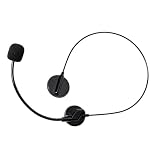 Fake Microphone Headset,Costume Headset Prop,Popstar Microphone Headset
