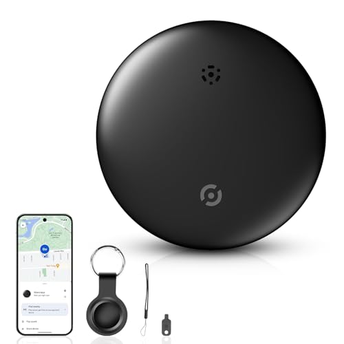 Pack de 2 Smart Tag Android Traceur – Tag Android Compatible avec Google Find My Device, Smart Tag Bluetooth Étanche pour Clés, Sacs, Bagages, Porte-clés,...