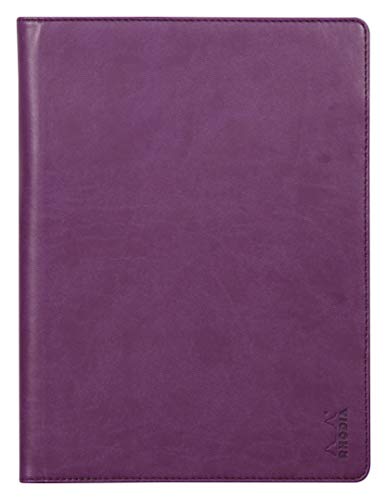 rhodia pad holder - Rhodia - Ref 212006C - Rhodiarama Small Leatherette Portfolio for Notepad No 11 (B7 / 8.5 x 12 cm) - 10.5 x 14cm, Inside Pocket & Pencil Holder - Purple