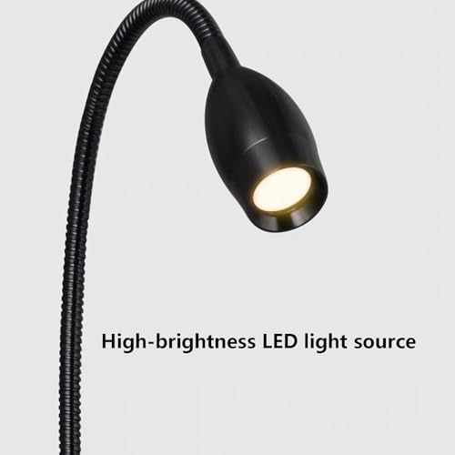 Flexo de pared para cabecero de cama con interruptor y luz neutra LED 3