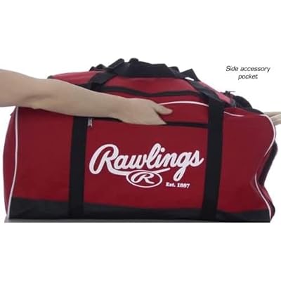 Rawlings | COVERT Duffle Equipment Bag | Baseball/Softball | Multiple Styles