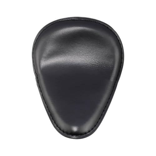 Cojín de aire para moto amortiguador con asiento de cuero retro y resortes de absorción de impactos