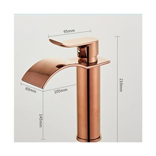 Robinet de cuisine cascade rose gold pour un intérieur moderne - 5