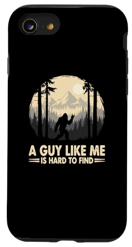 Bigfoot Rock Sign A Guy Like Me is Hard to Find �n�C�L���O �ʔ��� �X�}�z�P�[�X iPhone SE (2020) / 7 / 8 �p