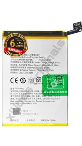 Image of BLP883 Battery for Oppo Realme 8S 5G (BLP883) Battery with 6 Month warrenty** (O114)