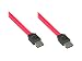 Produktbild eSATA II Anschlusskabel, extern, rot, 1,5m, Good Connections®