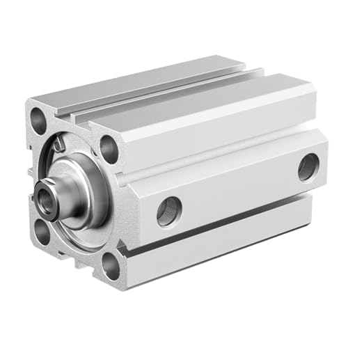 Cilindro neumático compacto SDA de carrera corta y actuador lineal de aluminio 3