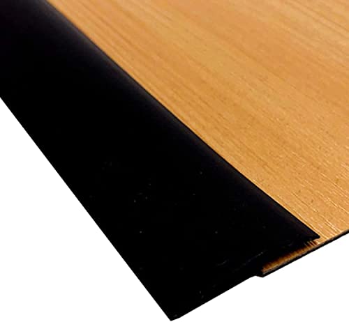 Bandes de Transition pour Moquette à carrelage, sols irréguliers, Garniture de Bord de Moquette en Caoutchouc Auto-adhésive, réducteur de Porte en PVC pour Robot de Balayage de Scooter (Couleur :