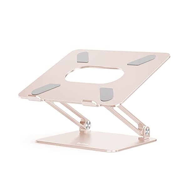 BoYata Laptop ständer: Multi-Angle-Standfuß mit Heat-Vent, Aluminium Einstellbares Notebook ständer kompatibel für…