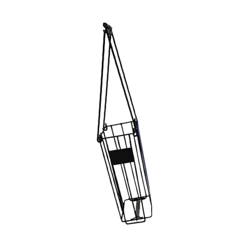 Milageto Recolector de Pelotas de Tenis Pickleball para Principiantes, fácil de Recoger y Transportar, Soporte para Canasta de Pickleball para Entrenamiento.