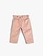Koton Babygirl Velvet Trousers Drawstring Pockets