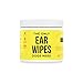 Natural Rapport Canine Ear Wipes - Ear Cleaner Solution Cleaning Out Wax, Dirt Contaminants (Wipes)
