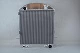BIVEPEFB 3 Row For 1924-1927 Ford Model T Bucket Chevy Engine 350 V8 hot rod w Aluminum Radiator Cooling 1924 1925 1926 1927