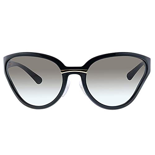 Prada Pr 22Vs 1Ab0A7 Black Plastic Butterfly Sunglasses Grey Lens #TOP1