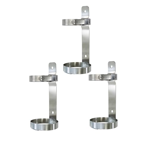Chariot bouteille de gaz acier roulettes support extincteur protoxyde 14,5cm
