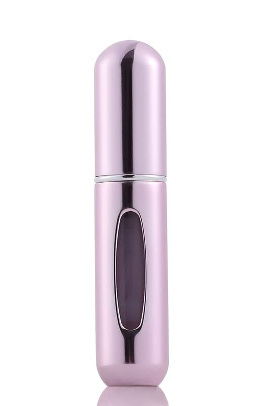 Image of AUGEN Portable Mini Refillable Perfume Atomizer Bottle Atomizer Travel Size Spray Bottles Accessories 5ml - 1 Piece (Pink 2)