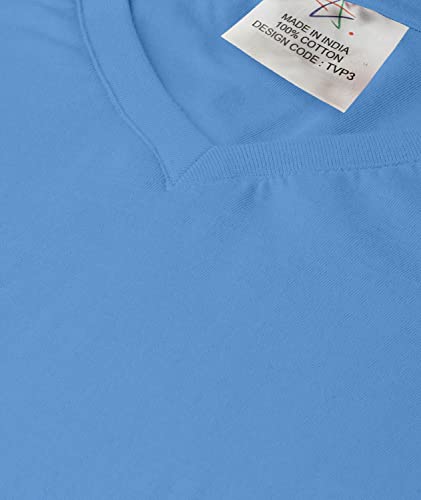 Image of Premium Plain Women V Neck Full Sleeves Cotton Tshirt. Festive,Offer,Discount,Sale,Limited Edition, Trending Tees and Tshirts.