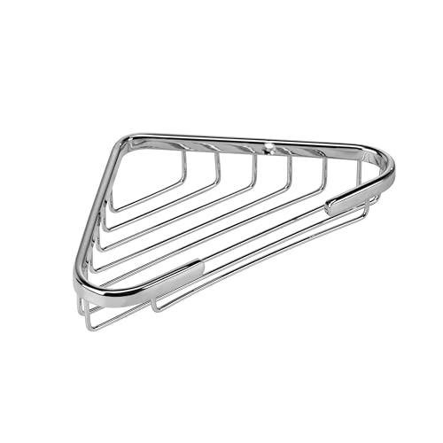 Croydex QA100941YW Medium Corner Soap Dish, Chrome Croydex QA100941YW Medium Corner Soap Dish, Chrome