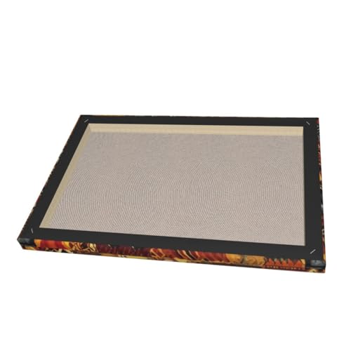 Tableau patchwork africain de qualité supérieure, art moderne sur toile - 3
