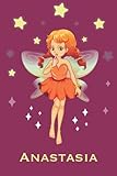 Anastasia: Cute Princess Girl for Anastasia Composition Notebook Journaled /120, 6x9, Lined Blank Pages Notebook Gift For Anastasia