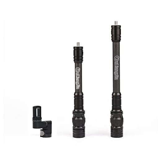ZSHJG Bogenschießen Bogenstabilisator Gewicht Kit Balance Bar Bogen Gewicht des Stabilisators für Recurve Bogen (Typ 1) 9 Perogen Bogenschießen Bogen Stabilisator Set für Compound Bogen Jagd Stabilisator Kit inkl. Dämpfer und Gewichte