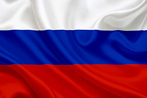UNIq Indoor RUSSIA Miniature Flag - Small Size, Shining Cotton Cloth (9x6 Inches) - Stand Not Included-picture-15