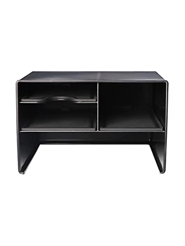 Baceyong Car Center Console Organizer Shelf, Fit for T0Y0TA C0R0LLA Cross 2022-2023 Plastic Car Storage Drawer Shelf, Black