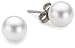Produktbild Pure Grey Damen-Ohrstecker Titan 2 Swarovski-Perlen 8 mm 11295 W