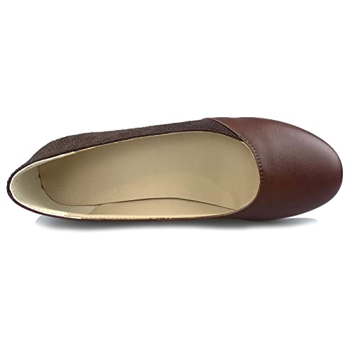 Ballet flats marche confort bout rond semelle souple bviennic - 5