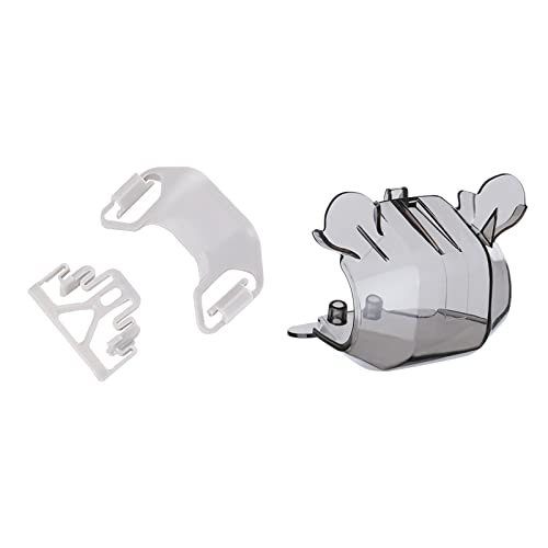 Lens Hood Translucent Camera Lens Cover Cap Dust Proof with Propeller Fixators Guard Strap for 3 Camera Lens Protective Cover with Propeller Holder Fixed Stabilizer