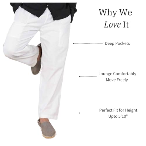 Image of Aatman One Size Men's Eco-Friendly Cotton Pyjama Pack of 2 | Fits Waist Size 28 to 36 Inches