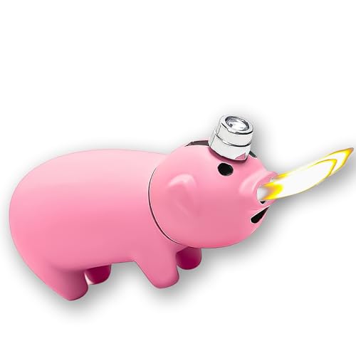 Encendedor Mini Cerdito Rosa WEQTETJU miniatura 1