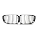 Kratka do BM-W serii 1 E81 E82 E87 E88 2007-2012 błyszczący czarny zderzak samochodowy kratka chłodnicy grill zamiennik grilla samochodowego