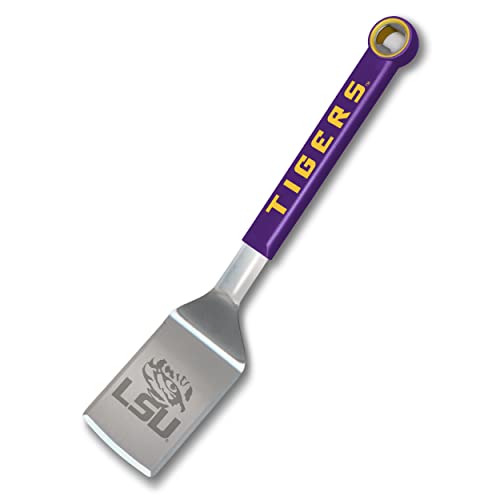Spatule de barbecue NCAA LSU Tigers YouTheFan en acier inoxydable