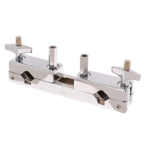 Tenlacum Verstellbare Multi-Klemme für Schlagzeug-Beckenständer, Musikinstrumente