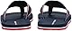 Tommy Hilfiger Herren Flip Flops Comfort Beach Sandal mit Logo, Blau (Desert Sky), 44
